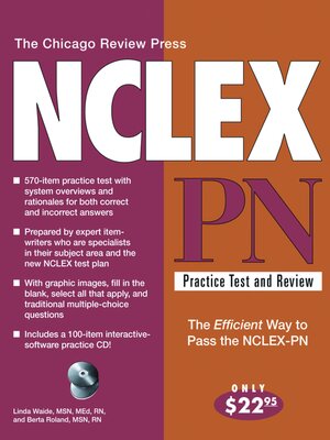 Chicago Review Press NCLEX-PN Practice Test and Review - ebook